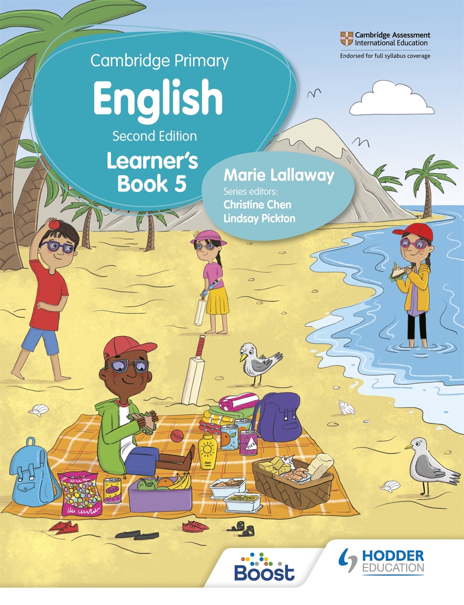 Cover image for Cambridge Primary English Learner's Book 5 Second Edition ISBN 9781398300286